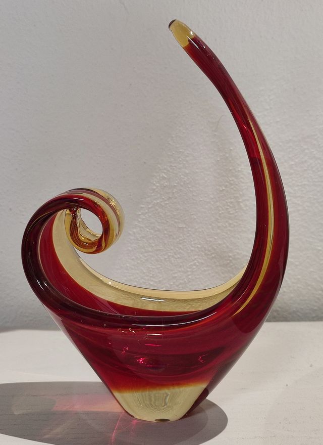 Vaso ciotola vintage vetro Murano