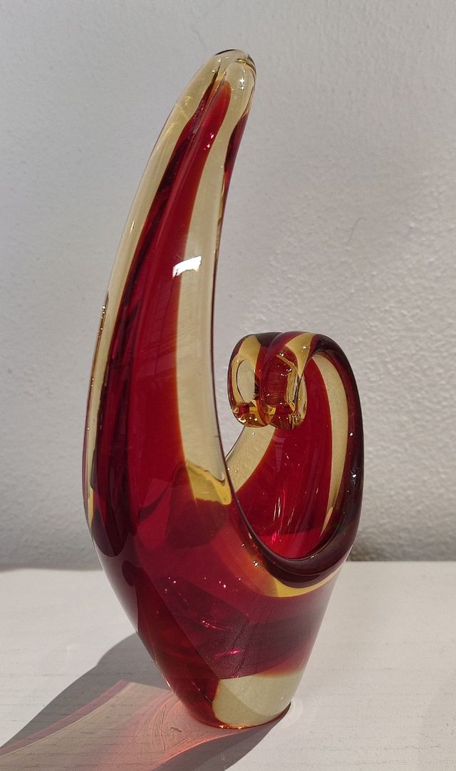 Vaso ciotola vintage vetro Murano