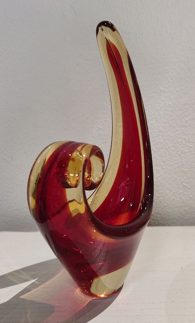 Vaso ciotola vintage vetro Murano