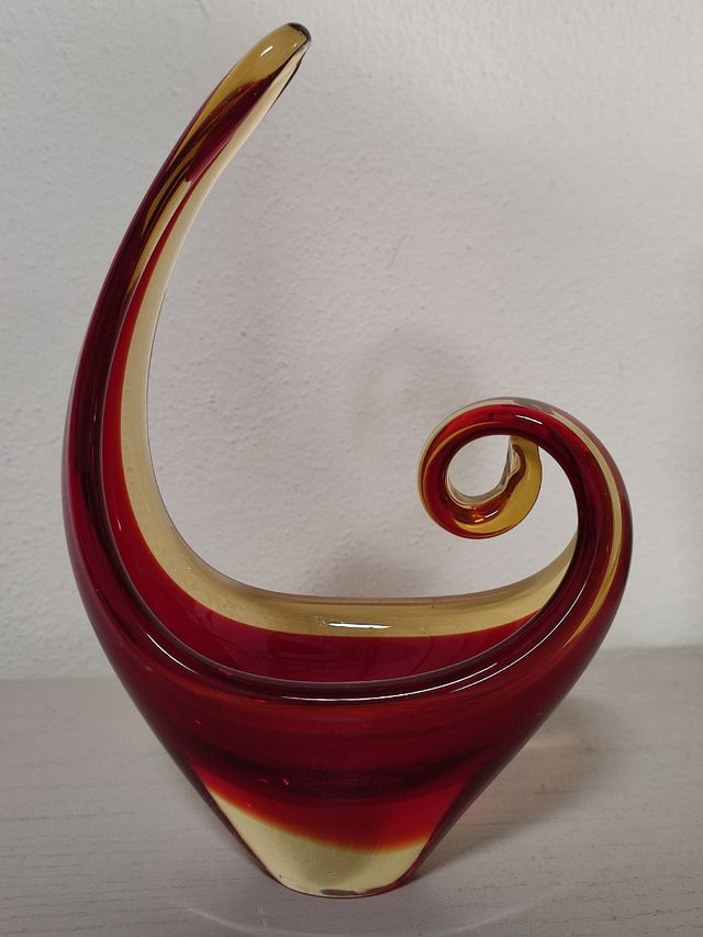 Vaso ciotola vintage vetro Murano