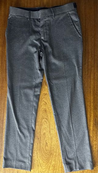 Pantalón Formal Gris Zara