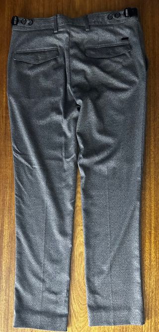 Pantalón Formal Gris Zara