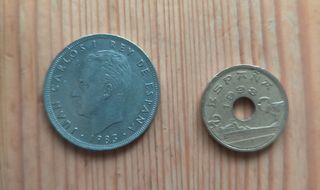 Monedas 25 Pesetas 