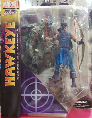 Figura HAWKEYE Marvel select 18 cmts 
