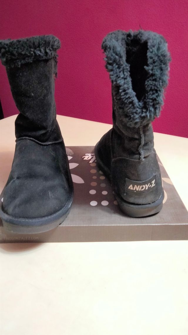 BOTAS DE DESCANSO. FORRADO COM CABELO.