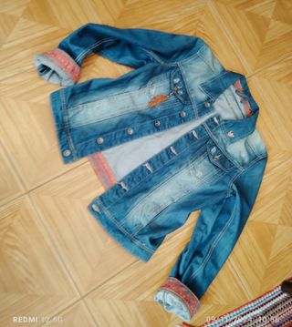 Cazadora vaquera talla L
