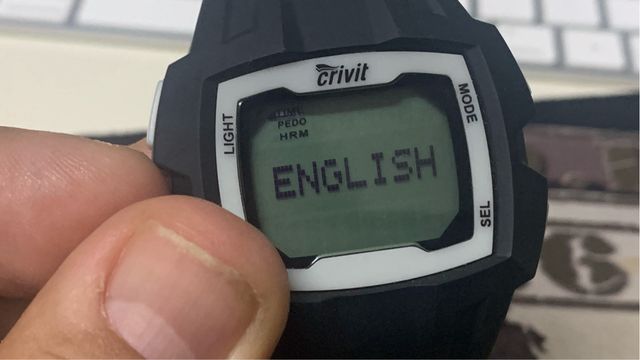 Cardiofrequenzimetro Crivit con supporto per bicicletta