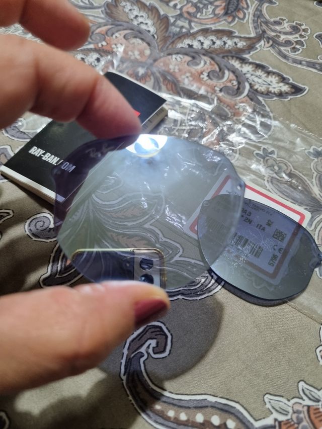 Lenti polarizzata azzurre sunglasses