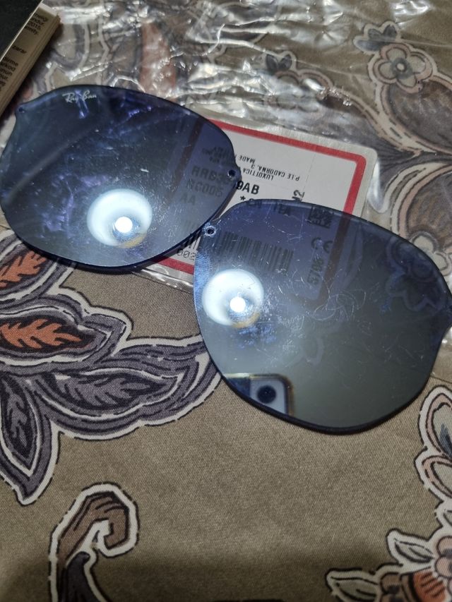 Lenti polarizzata azzurre sunglasses