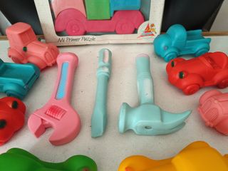 LOTE DE JUGUETES GOMA BLANDA FARMI AÑOS 70 80