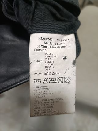 Bolsa de mano Diesel cuero negro