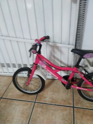 Bicicleta de paseo infantil con ruedines