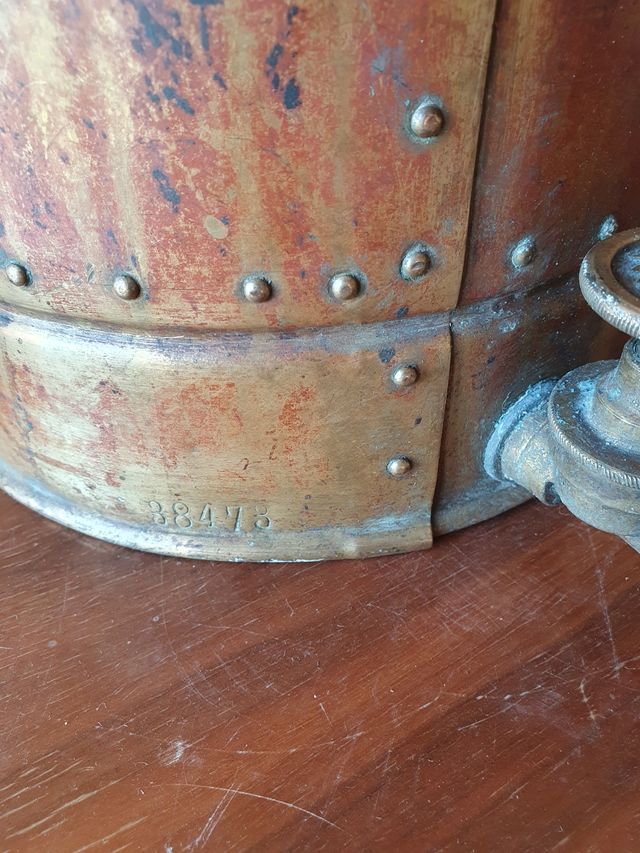 Claderin pintor vintage años 50