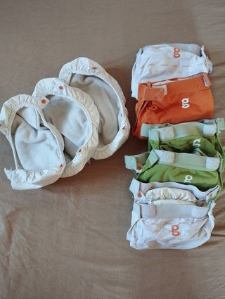 Pack pañales reutilizables 