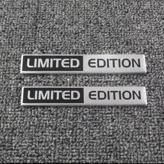2 Emblemas limited edición metal.moto,coche,quad,M