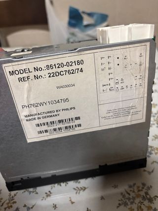 Radio casette Toyota Corolla