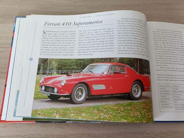 Libro FERRARI THE LEGEND de Mark Konig