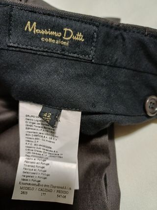 Traje Massimo Dutti