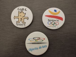 Chapas Olimpiadas Barcelona 92