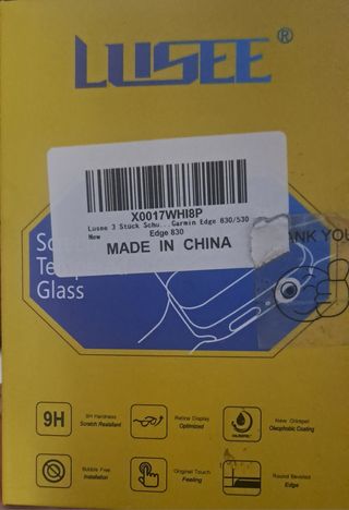 Cristal templado garmin 830