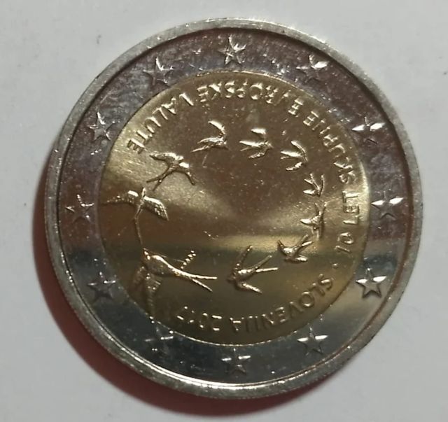 Slovenia Moneta da 2€ commemorativa 2017 S/C