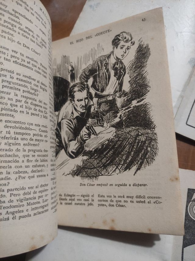 3 Revistas 'El Coyote' Años 40