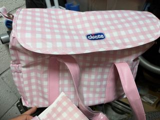Bolsa y cambiador portátil bebé 