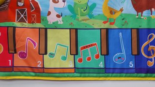 Piano musical alfombra 9 colores