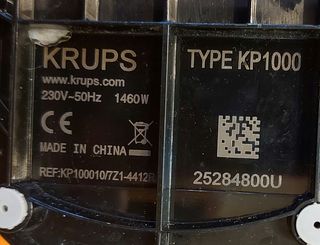 Electrobombas krups piccolo y genio 2 cafetera