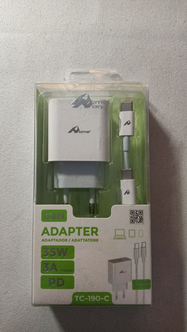 Cargador de tipo C, rápido, de 35W