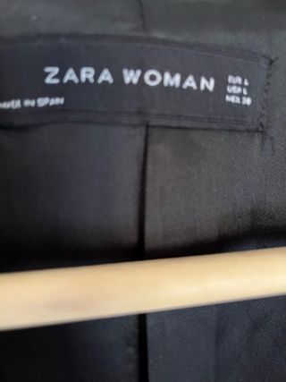 Abrigo estampado vaca zara