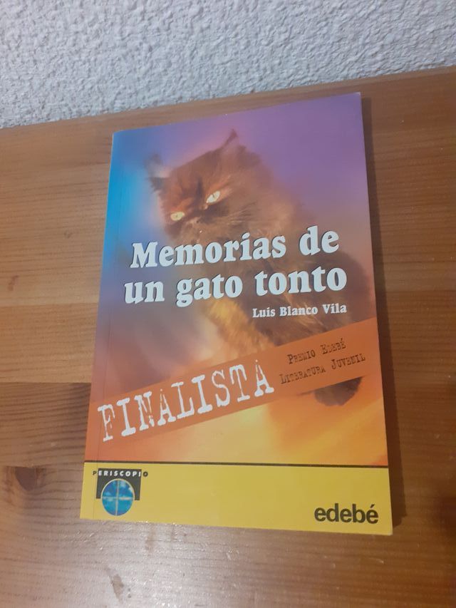 Memorias de un gato tonto, libro editorial EDEBÉ