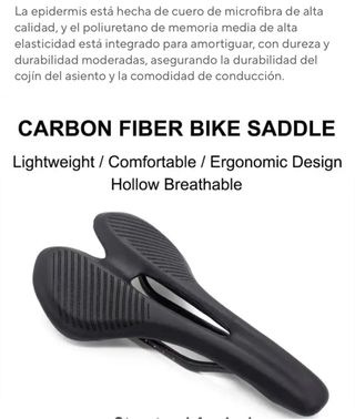 Sillín Carbono T800