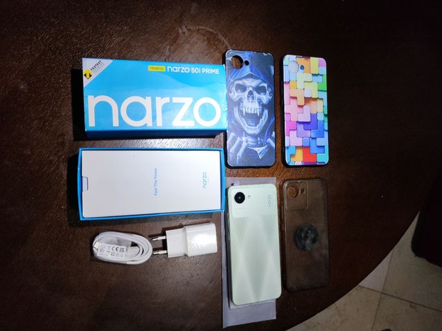 Realme Narzo 50i Prime +3cover