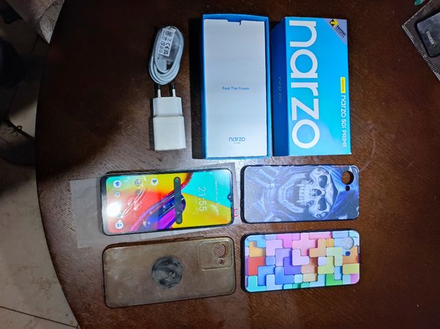 Realme Narzo 50i Prime +3cover