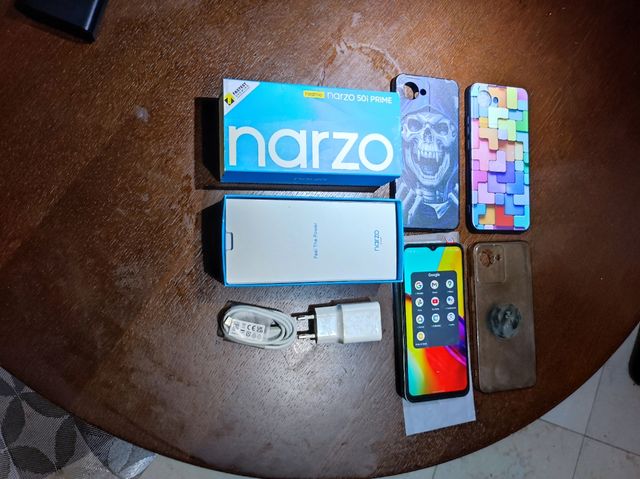 Realme Narzo 50i Prime +3cover