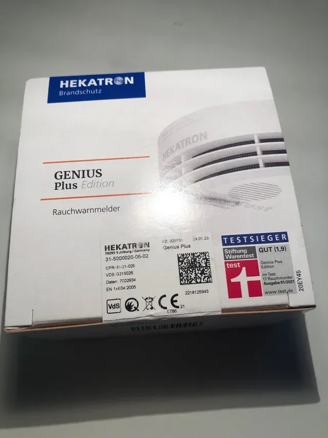 Hekatron Detector de Humo - PRECINTADO