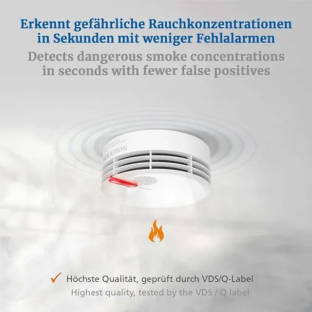 Hekatron Detector de Humo - PRECINTADO