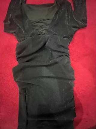 Vestido premama brillante talla M