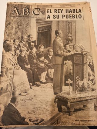 Periódico ABC 23 noviembre 1975