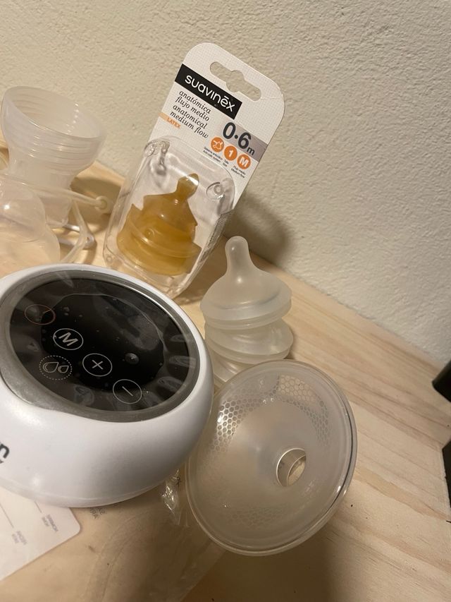 Extractor leche eléctrico