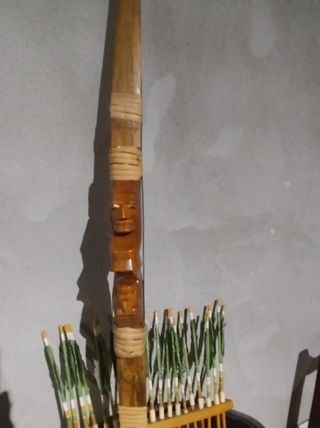 Harco de flechas de madera