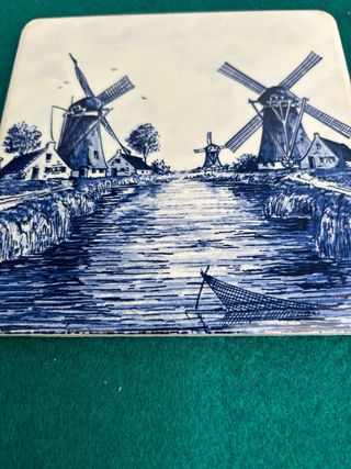 Azulejo de Delft made in Belgica.