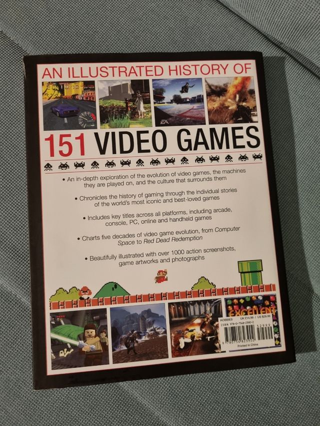 151 Video Games book retro Nintendo Sega