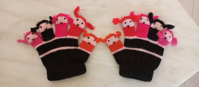 Guanti bambina