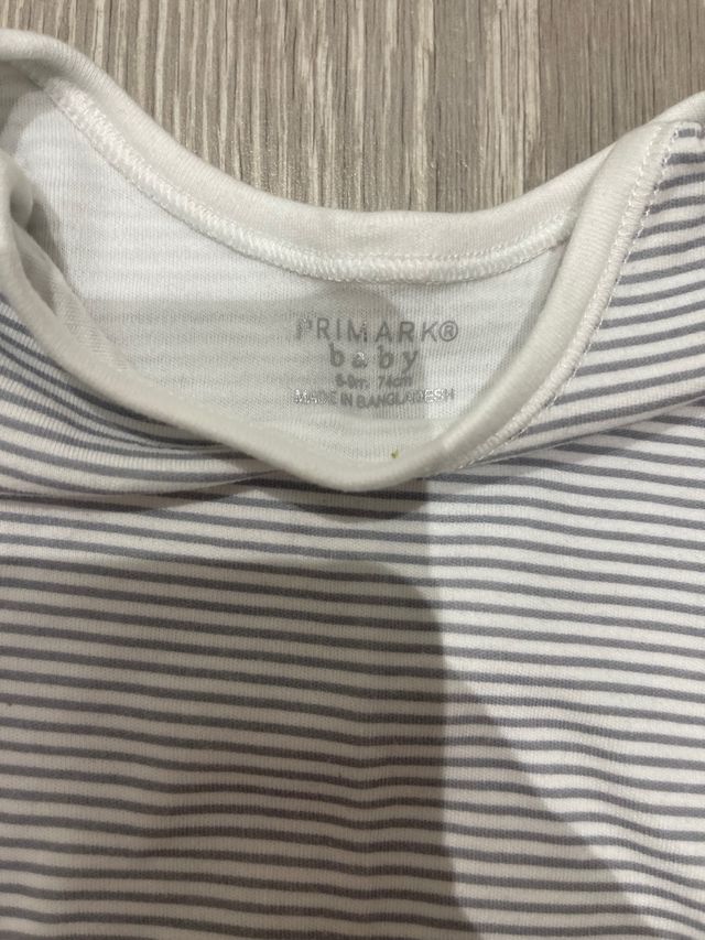 Bodys bebe 6-9 meses primark