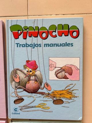 Libros Pinocho Trabajos Manuales.