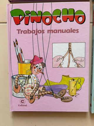 Libros Pinocho Trabajos Manuales.