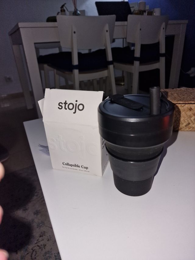 Coppa pieghevole in silicone