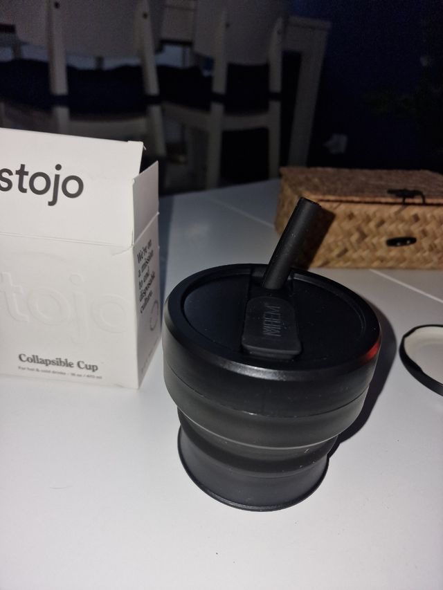 Coppa pieghevole in silicone